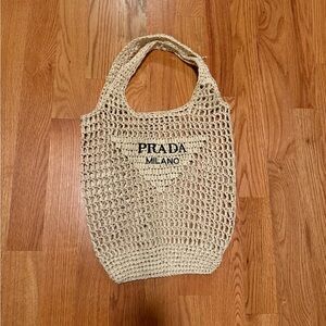 Straw bag